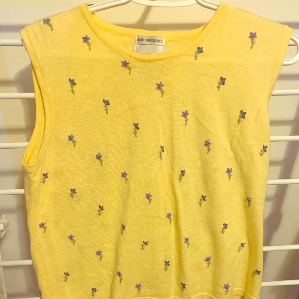 Christopher & Banks tank sweater